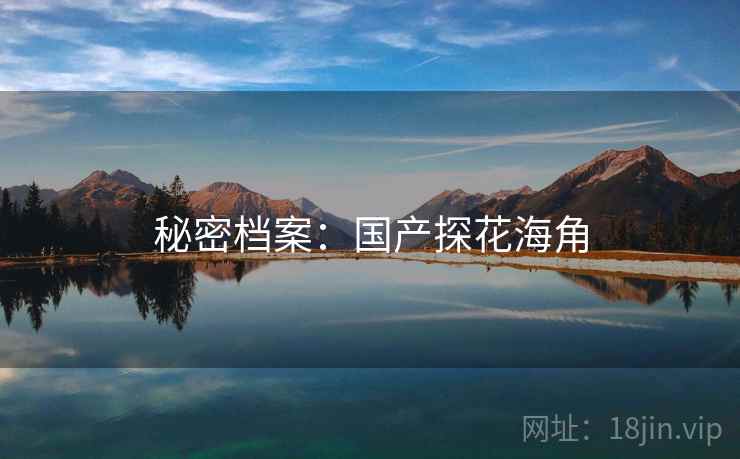 秘密档案：国产探花海角